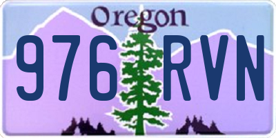 OR license plate 976RVN