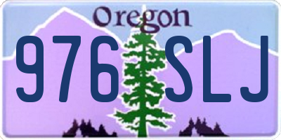 OR license plate 976SLJ