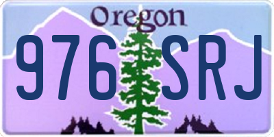 OR license plate 976SRJ