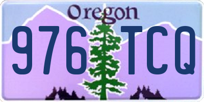 OR license plate 976TCQ