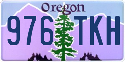 OR license plate 976TKH