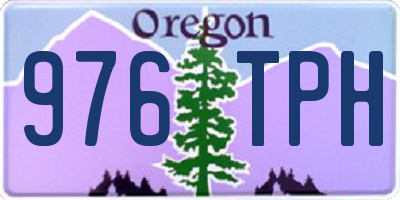 OR license plate 976TPH