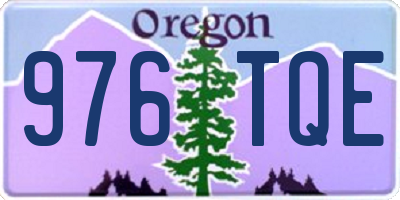 OR license plate 976TQE