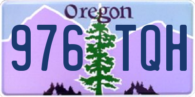 OR license plate 976TQH