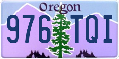 OR license plate 976TQI