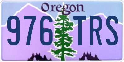 OR license plate 976TRS