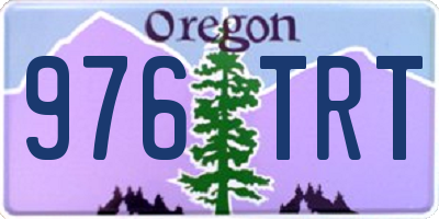 OR license plate 976TRT