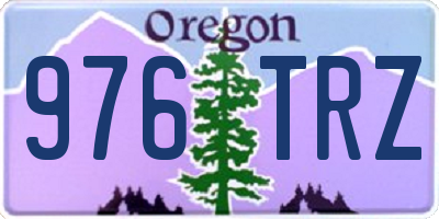 OR license plate 976TRZ