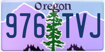 OR license plate 976TVJ