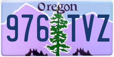 OR license plate 976TVZ