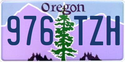 OR license plate 976TZH