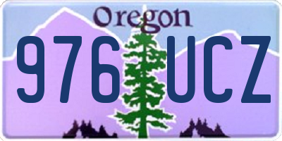 OR license plate 976UCZ