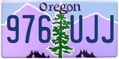 OR license plate 976UJJ