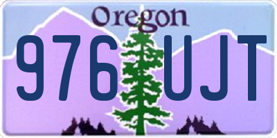 OR license plate 976UJT