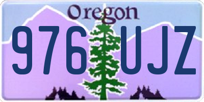 OR license plate 976UJZ