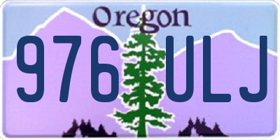 OR license plate 976ULJ