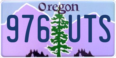 OR license plate 976UTS