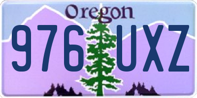 OR license plate 976UXZ
