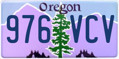 OR license plate 976VCV