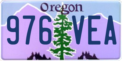 OR license plate 976VEA