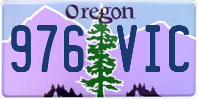 OR license plate 976VIC