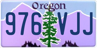 OR license plate 976VJJ