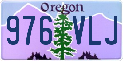 OR license plate 976VLJ