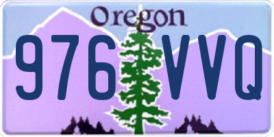 OR license plate 976VVQ