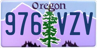 OR license plate 976VZV