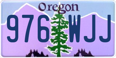 OR license plate 976WJJ