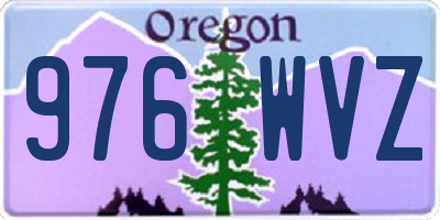 OR license plate 976WVZ