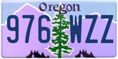 OR license plate 976WZZ