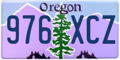 OR license plate 976XCZ