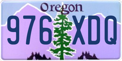OR license plate 976XDQ