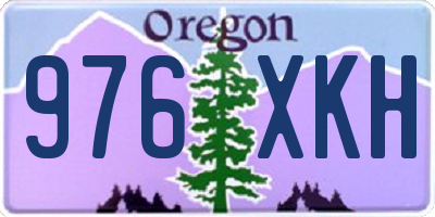 OR license plate 976XKH