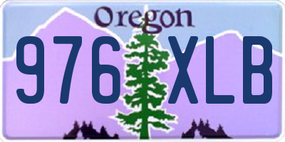 OR license plate 976XLB