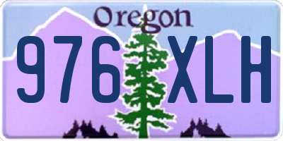 OR license plate 976XLH