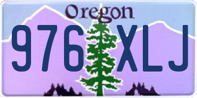OR license plate 976XLJ