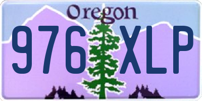 OR license plate 976XLP
