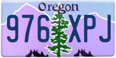 OR license plate 976XPJ