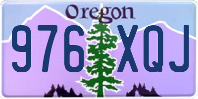 OR license plate 976XQJ