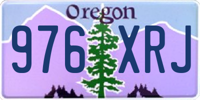 OR license plate 976XRJ