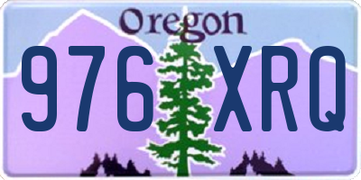 OR license plate 976XRQ