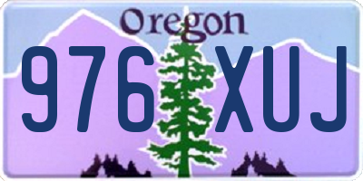 OR license plate 976XUJ