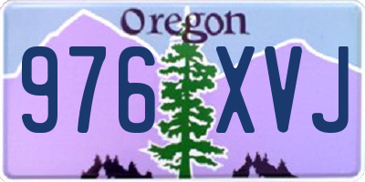 OR license plate 976XVJ