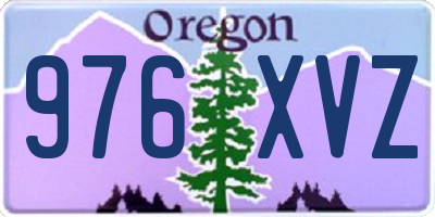 OR license plate 976XVZ