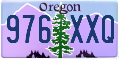 OR license plate 976XXQ
