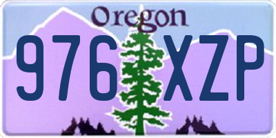 OR license plate 976XZP