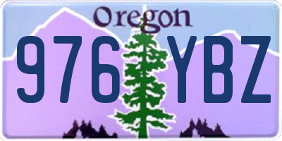 OR license plate 976YBZ