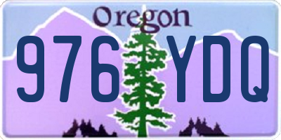 OR license plate 976YDQ